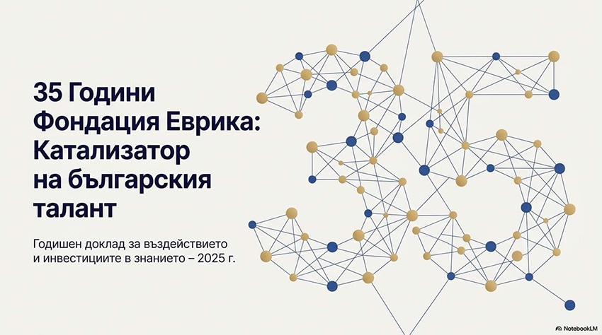 35 години Фондация „Еврика“ — катализатор на българския талант